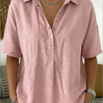 Willow | Blusa con Collo e Bottoni