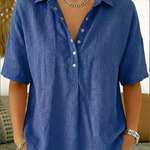 Willow | Blusa con Collo e Bottoni