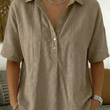 Willow | Blusa con Collo e Bottoni