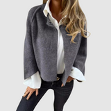 Jasmína - Cappotto con collo morbido