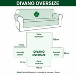 Copertura per Divano Trapuntata Cavallo del Canyon