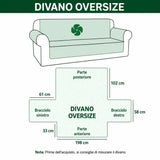 Copertura per Divano Trapuntata Cavallo del Canyon