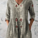 Elise | Blusa Lunga con Scollatura a V