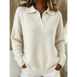 Marina | Maglione Polo in Maglia Morbida