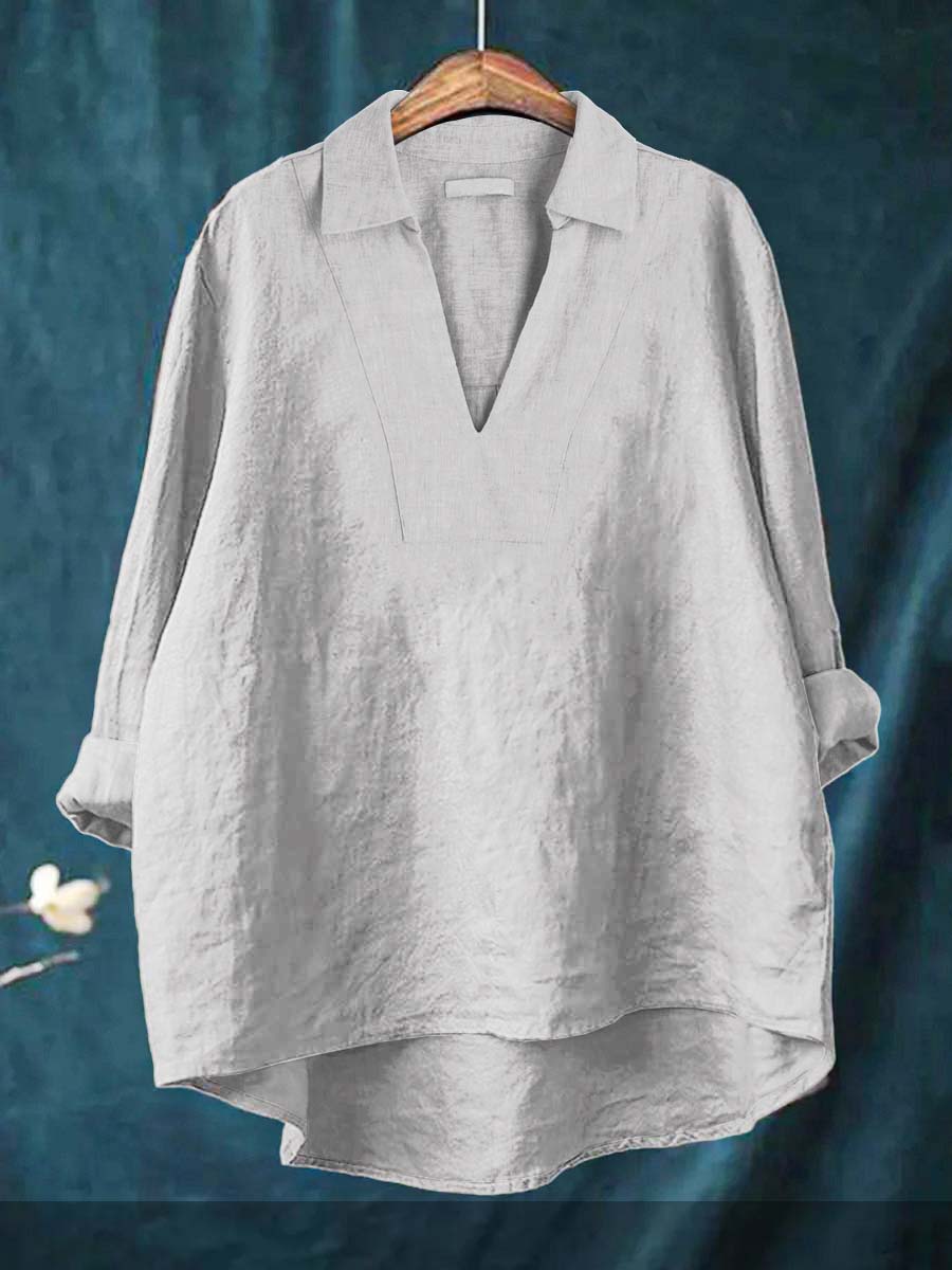 CELESTINE | BLUSA CON SCOLLO A V