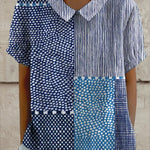 ALLIE | CAMICIA CON STAMPA PATCHWORK