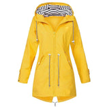 Lilaan – Impermeabile lungo da donna, idrorepellente ed elegante