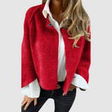 Jasmína - Cappotto con collo morbido