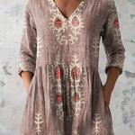 Elise | Blusa Lunga con Scollatura a V