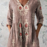 Elise | Blusa Lunga con Scollatura a V