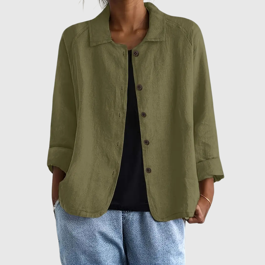 AVENYA | BLUSA CLASSICA IN COTONE