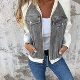 Madison™ — Giacca casual in misto cotone con zip
