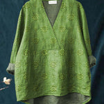CORINNA | BLUSA CON SCOLLO A V