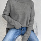ODETTE™|MAGLIONE DOLCEVITA OVER