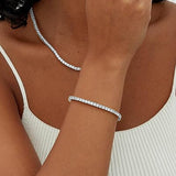 Bracciali tennis in moissanite