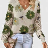 ORNELLA™|MAGLIONE FLOREALE
