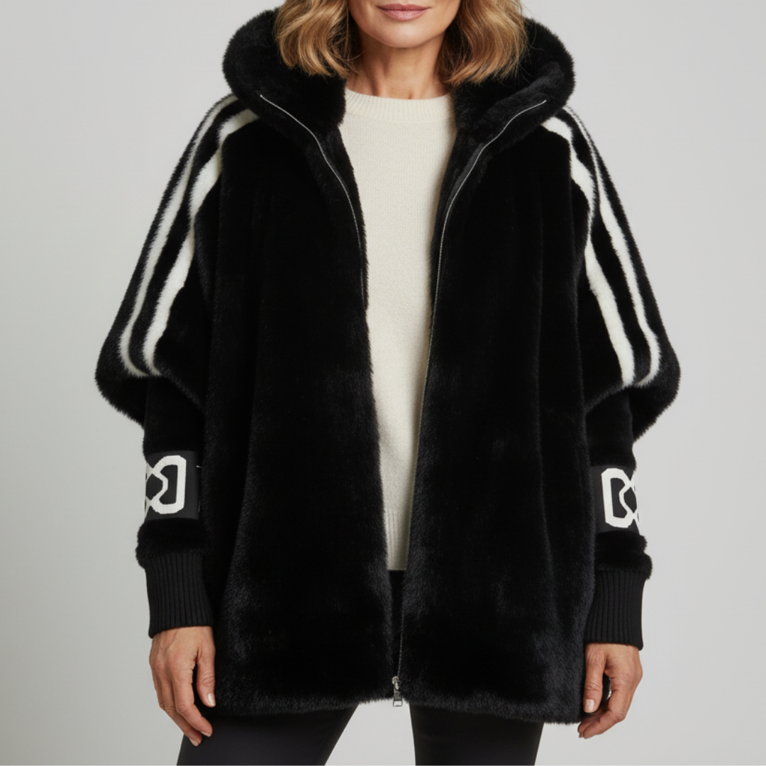 BRIELLE™ — Giacca oversize con cappuccio