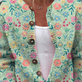 Stefania™ | Cardigan Floreale Stile Classico