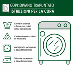 Copridivano trapuntato con motivo natalizio NCU0VT301