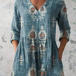 Elise | Blusa Lunga con Scollatura a V
