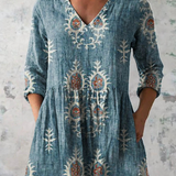 Elise | Blusa Lunga con Scollatura a V