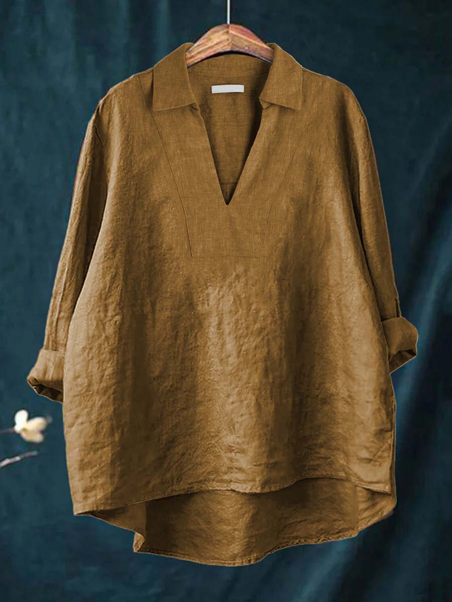 CELESTINE | BLUSA CON SCOLLO A V