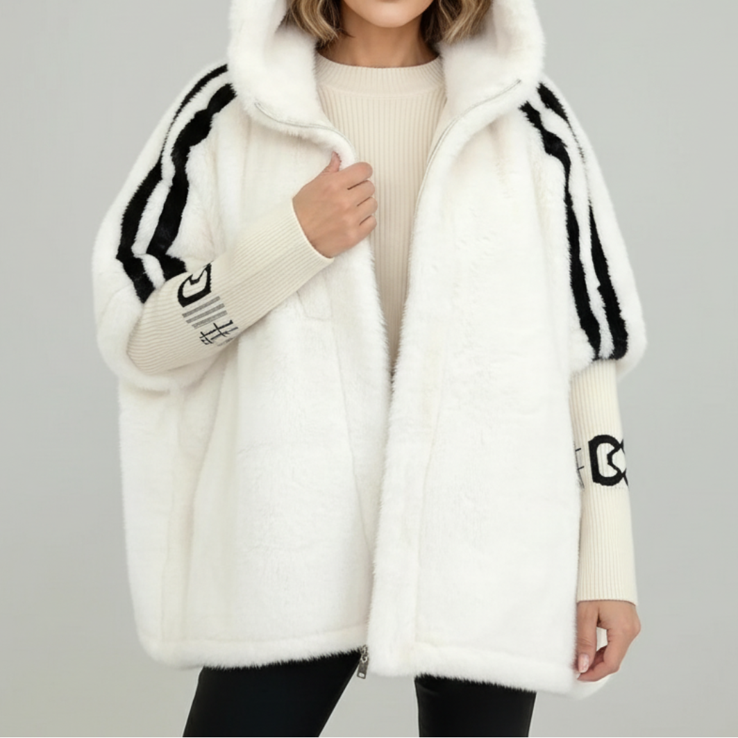 BRIELLE™ — Giacca oversize con cappuccio