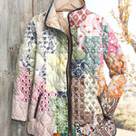 GWENDOLYN | GIACCA TRAPUNTATA FLOREALE ELEGANTE