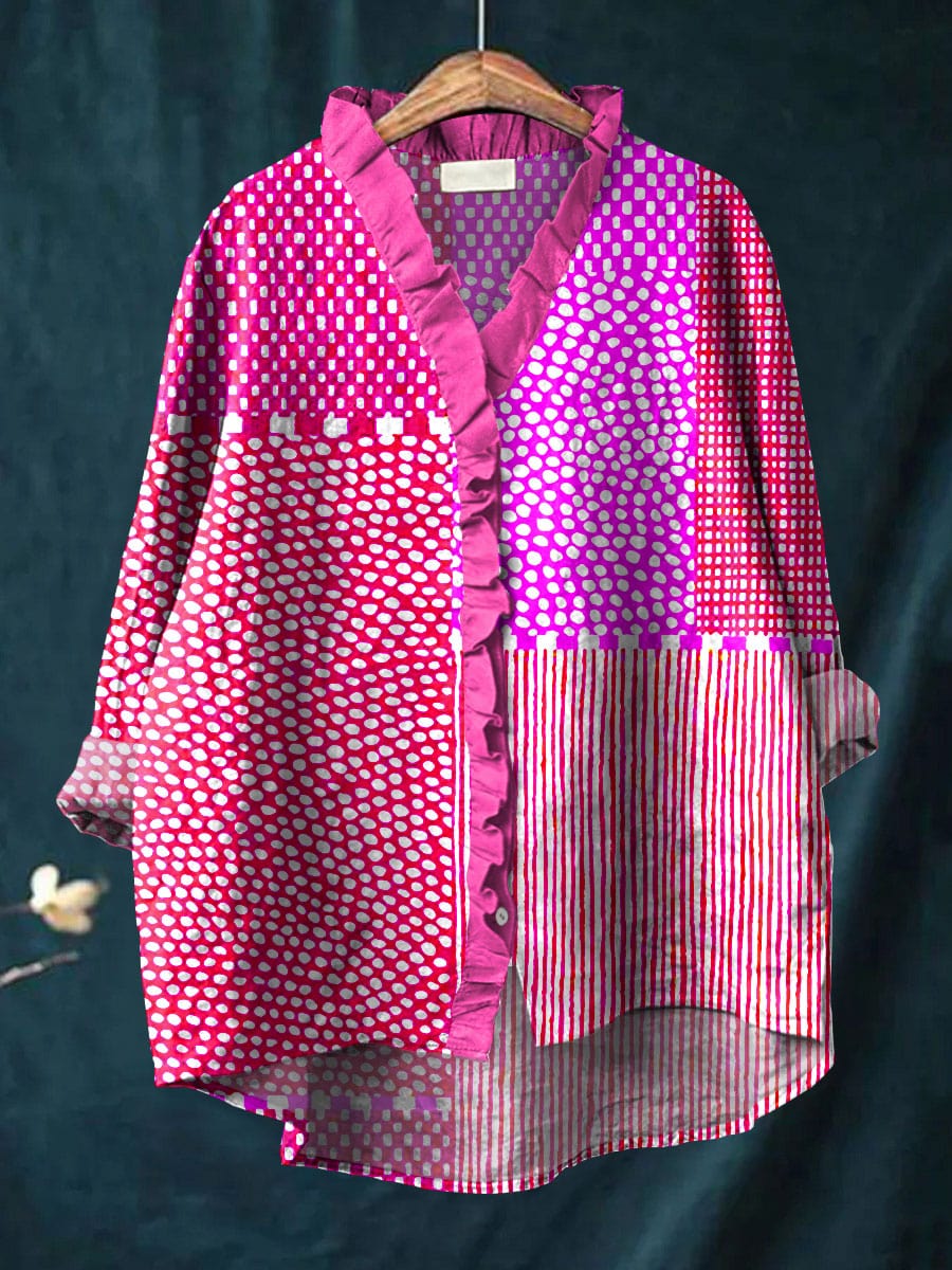 SAPHIRA | BLUSA PATCHWORK MULTICOLORE