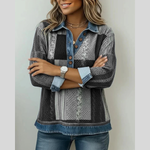 Elena | Felpa Patchwork a Blocchi di Colore
