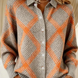 Christelle | Blusa a Quadri con Cappuccio