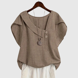 Marcelline | Blusa con Scollo Asimmetrico