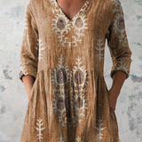 Elise | Blusa Lunga con Scollatura a V