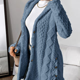 ANGELICA™|CARDIGAN CON CAPPUCCIO