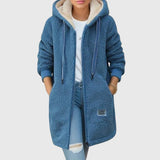Birgitta™ — Giacca da donna in pile con cappuccio