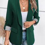 Jamie™ — Blazer da donna con maniche risvoltate