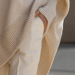 Ludovica | Maglione Oversize con Scollo Ampio