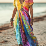 Abito Boho con Motivo Sole