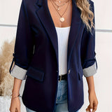 Jamie™ — Blazer da donna con maniche risvoltate