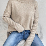 ODETTE™|MAGLIONE DOLCEVITA OVER