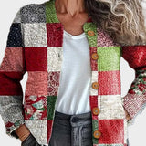 Sylvette™ - Cardigan a quadri