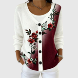 Hanna | Cardigan comodo in maglia con bottoni