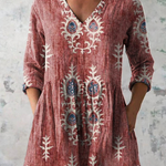 Elise | Blusa Lunga con Scollatura a V