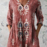 Elise | Blusa Lunga con Scollatura a V
