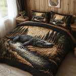Coperta trapuntata 3 pezzi - Animali del bosco