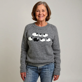 Amanda | Maglione lavorato a maglia vintage in stile isolano