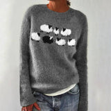 Amanda | Maglione lavorato a maglia vintage in stile isolano