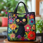 Borsa Artigianale gatta nera – Idea Regalo