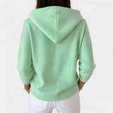 Océane | Cardigan elegante verde