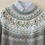 LUXE | MAGLIONE FAIR ISLE DA DONNA